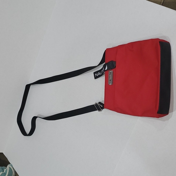 NWOT Red Diver Mini Nautica Purse - Picture 3 of 8